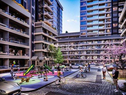 Investment Apartments in a Complex with Pool in Yenimahalle