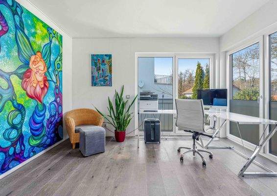 Arbeitszimmer im OG.