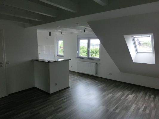 Blick zur Küchenzeile