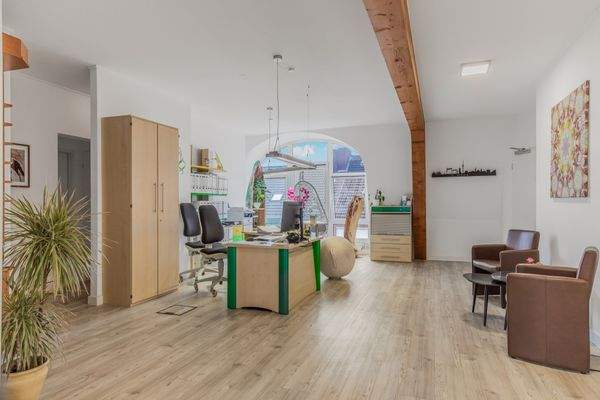 Empfangsbereich der Praxis