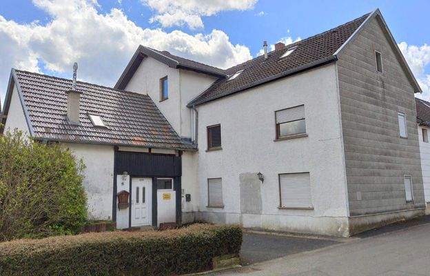 Haus von der Vorderseite