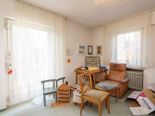 EG -Zimmer nach Nord-Westen hin