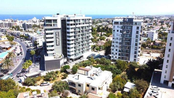 Furnished Apartment with Partial Sea View in Girne North Cyprus