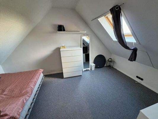 Schlafzimmer im Anbau