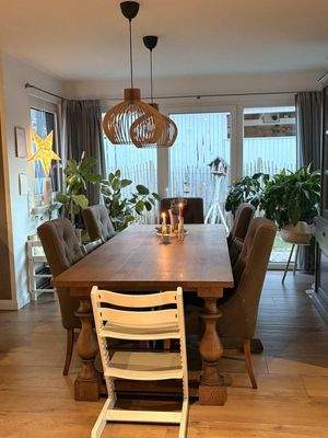 Essnische mit Terrassentür