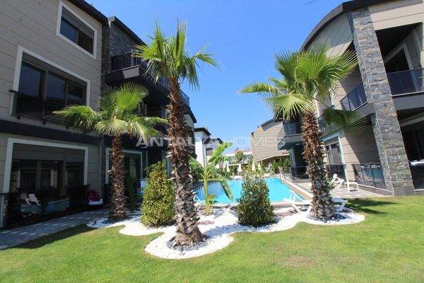Well Located Apartments in a Project with a Pool in Belek