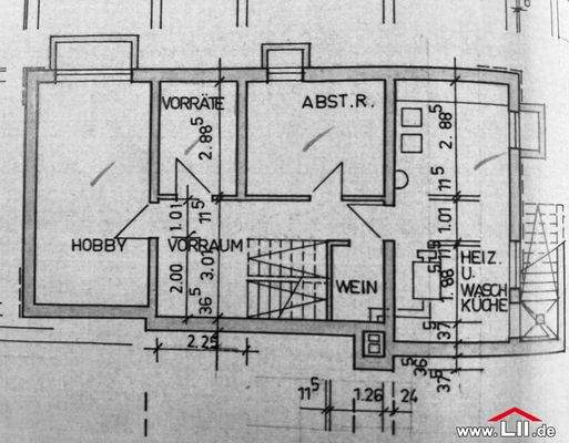 Grundriss Untergeschoss