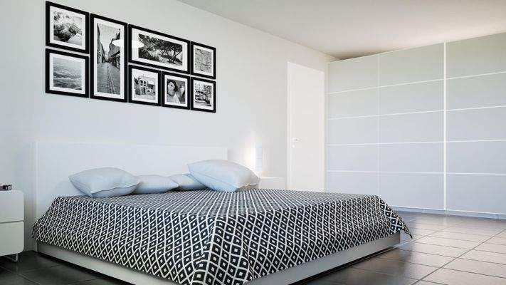 Schlafen (Wohnbeispiel, Visualisierung)