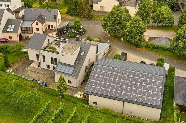 Luftbild vom Anwesen