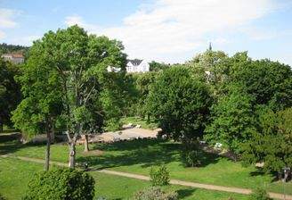 Aussicht zum Kurpark!