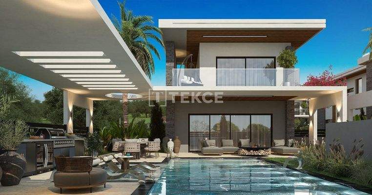 New Villas with Pools Surrounded by Nature in Kuşadası