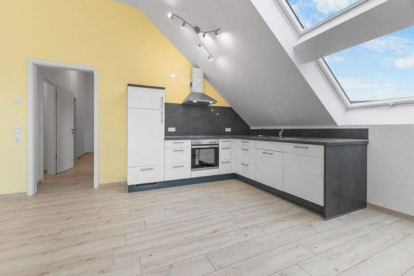 Koch-, Ess- und Wohnbereich