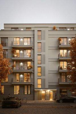 Eingang Herbst Dämmerung_1