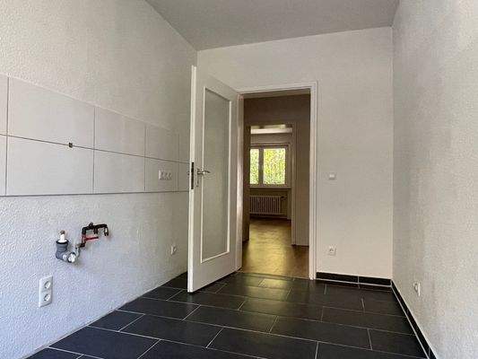 Leerer Raum mit Fliesen