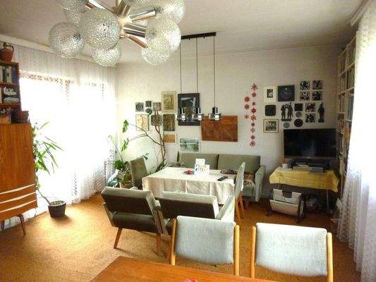 Wohnzimmer, Terrassentür