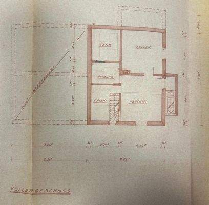 Grundriss Keller