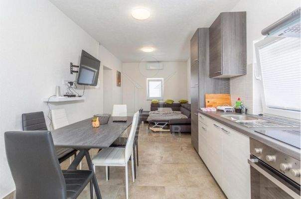 Blick auf die Umgebung und das Meer