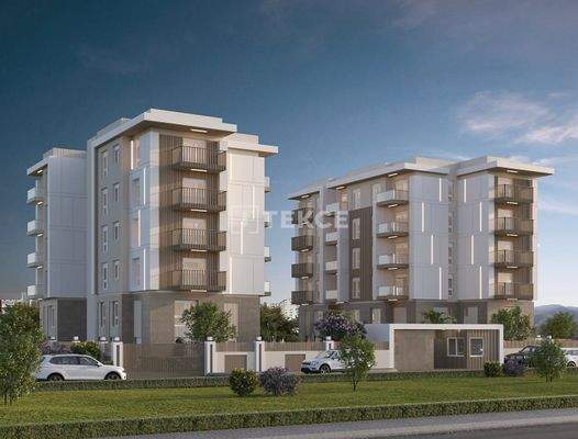 Modern Apartments for Sale in Antalya Kepez with Installments