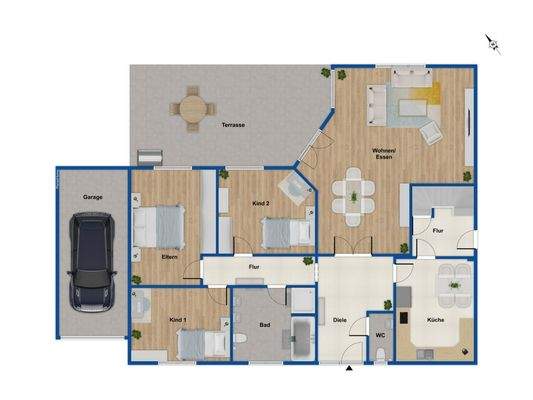 Grundriss Erdgeschoss