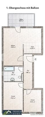 WATTENS - Attraktive 74m² Wohnung - Balkon mit schönem Lichteinfall