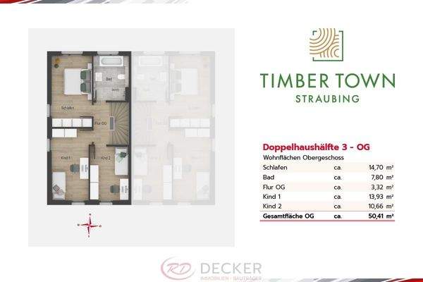 Grundriss OG - DHH 3