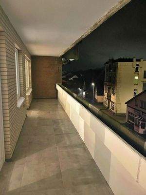 Loggia bei Abendstimmung