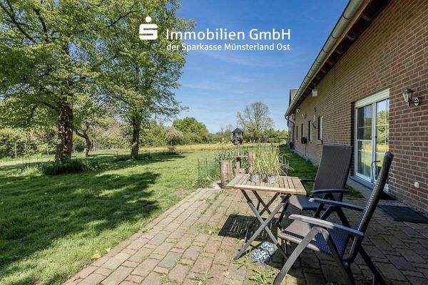 Terrasse und Garten, Wohnung EG