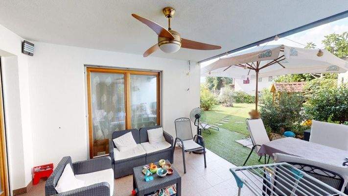 Gargazon-Gargazzone-Vierzimmerwohnung-quadrilocale-Garten-giardino-Garage-Stellplatz-posto macchina-Videoüberwachung-Alarmanlage-Keller-cantina