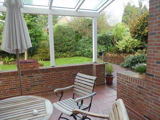 Überdachte Terrasse