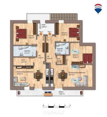 Grundriss Dachgeschoss