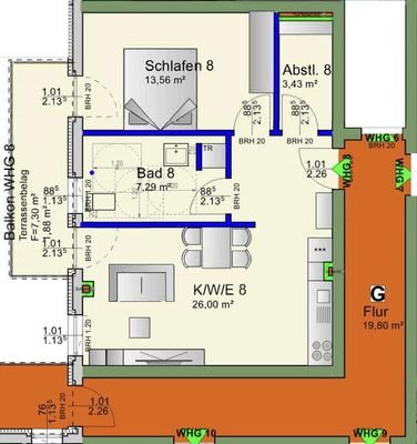 Grundriss W8
