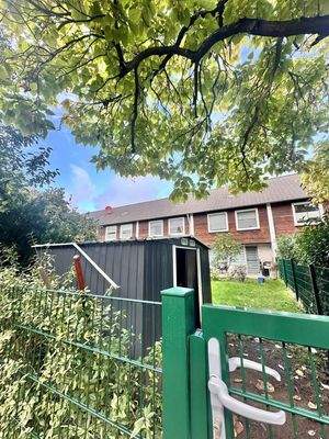 Ansicht hinten und Garten