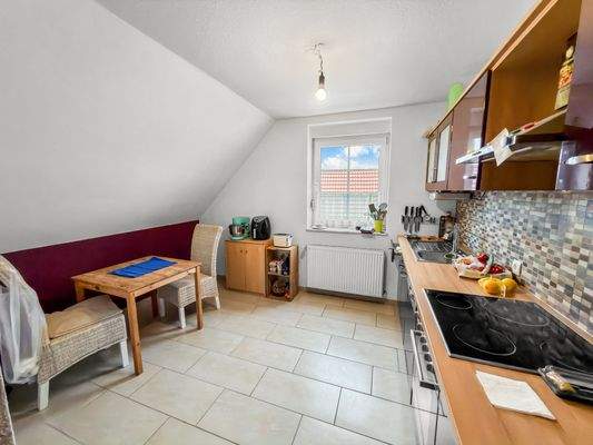 Einbauküche im Obergeschoss