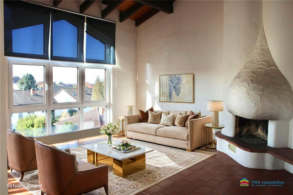 Wohnbereich 1. OG - virtually staged