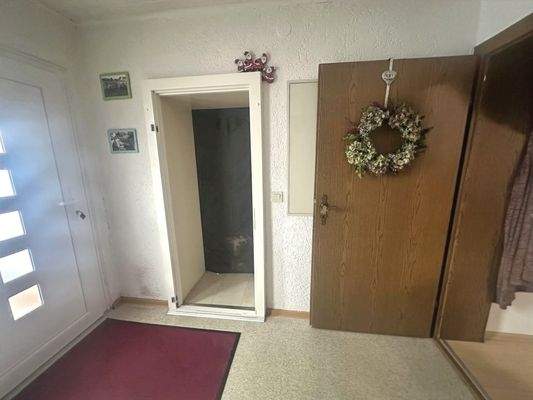 Eingangsbereich Anbau mit Zugang zum Haupthaus