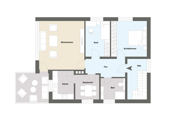 Grundriss Erdgeschoss