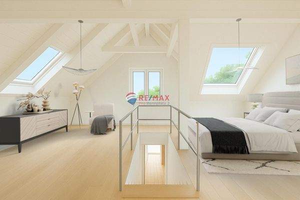 Dachboden ausgebaut - Visualisierung