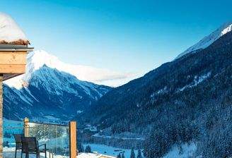 4 bed Penthouse St Anton exterior view from balcon