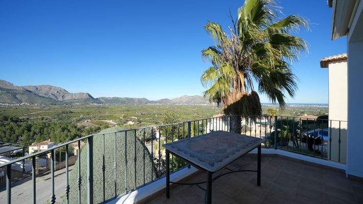 Terrasse mit Panoramablick