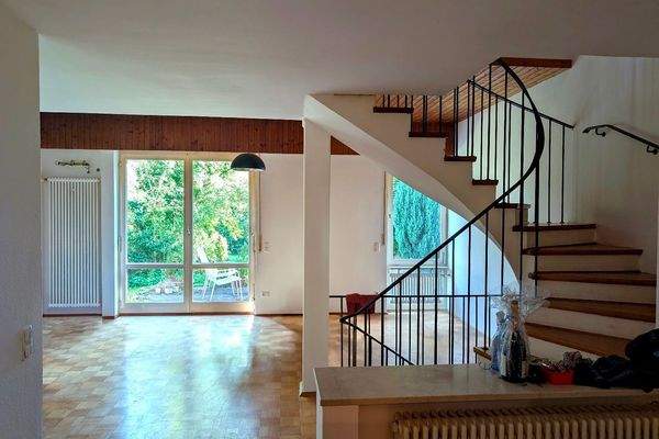 Blick in das Wohnzimmer