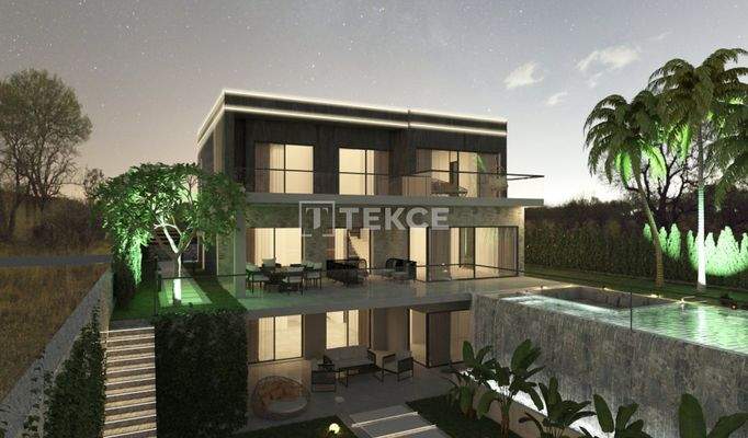 Detached Villas with Unobstructed Sea Views in Aydın Kuşadası