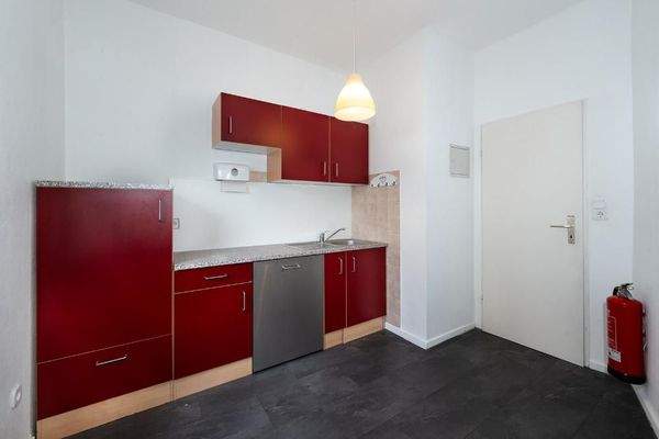 Die Pantry der Gewerbeeinheit