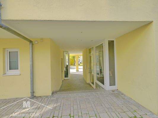 Durchgang Ringstraße zum Stadtgraben