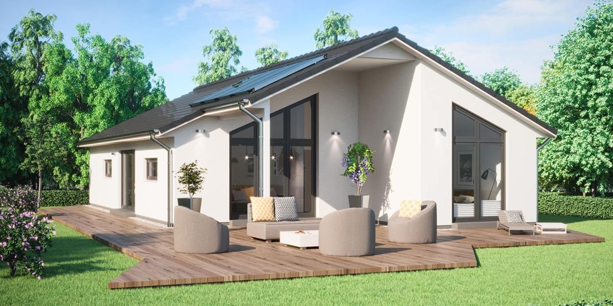 Hausidee_Scanhaus_SH147B_Gartenansicht