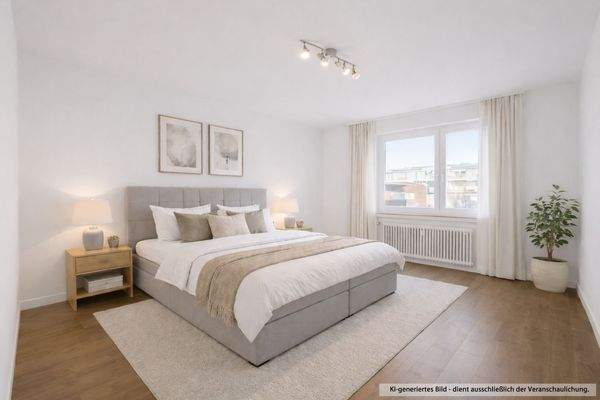 Schlafzimmer Visualisierung 