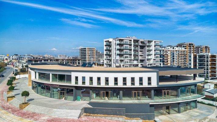 Commercial Property in Antalya Aksu Near Artery in Viva Defne Project