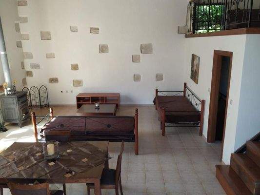 Kreta, Kalamitsi Alexandrou: Kretisches Steinhaus in friedlichem Dorf zu verkaufen