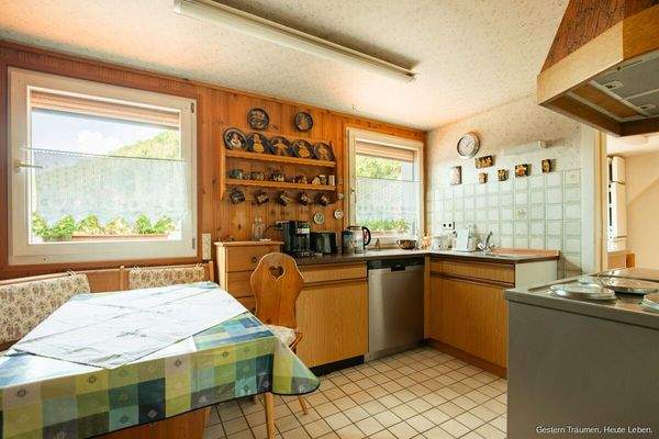 Küche + Esszimmer Dachgeschoss