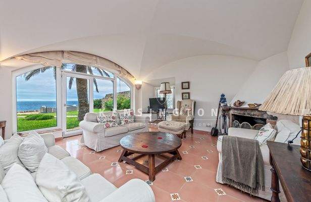 Finca in Banyalbufar Mallorca wohnzimmer