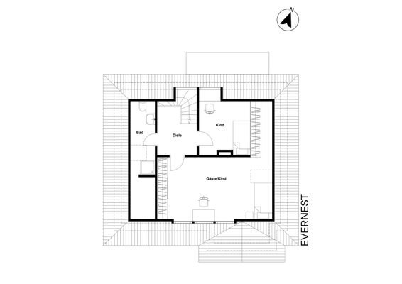 Grundriss Dachgeschoss